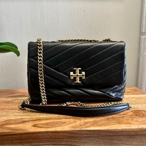 SMALL KIRA CHEVRON CONVERTIBLE SHOULDER BAG